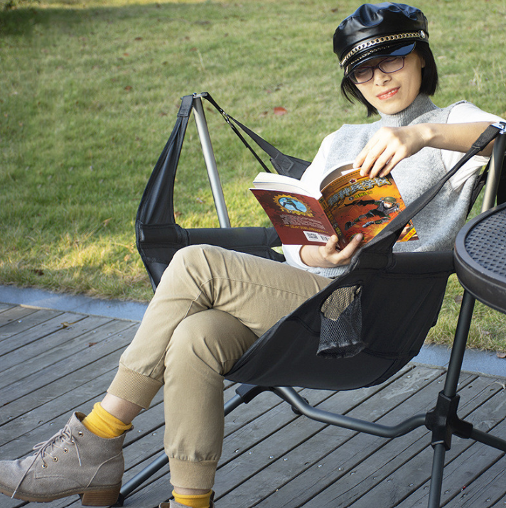 Modern Outdoor Aluminum Rocking Chair