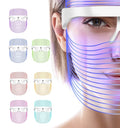 7 Color LED Light Therapy Face Mask - Front View