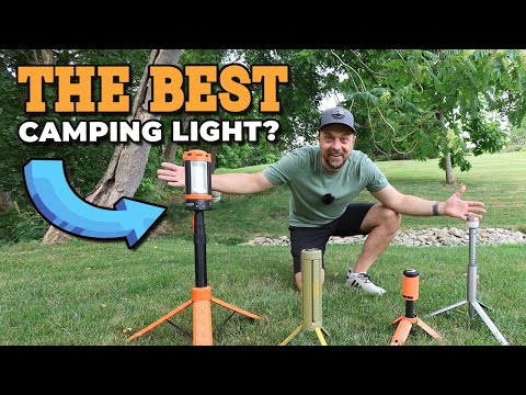 Dual-Mode Red & White Camping Lantern